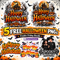 Freebie Friday: 5 Free Halloween PNG Bundle